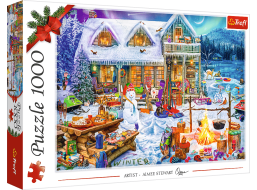 TREFL Puzzle Zimný čas 1000 dielikov
