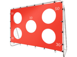 Detská futbalová tréningová bránka 2v1 + podložka na presnosť 215 x 153 x 76 cm