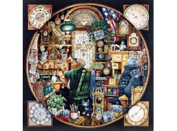 GRAFIKA Štvorcové puzzle ...Dosť sveta a času 1000 dielikov