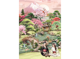 MAGNOLIA Puzzle Čajová záhrada 1000 dielikov