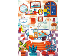 MAGNOLIA Puzzle Čas na kúpeľ 1000 dielikov