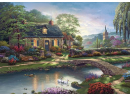 SCHMIDT Puzzle Chalupa Stoney Creek 1000 dielikov