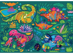 YAZZ Puzzle Dinosaury 1000 dielikov