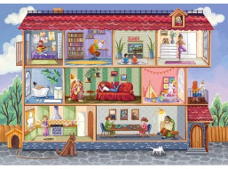 MAGNOLIA Puzzle Domov, sladký domov 1000 dielikov