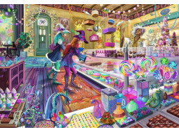 BLUEBIRD Puzzle Fantasy cukráreň 1000 dielikov
