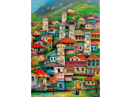 MAGNOLIA Puzzle Krásna dedina 1000 dielikov