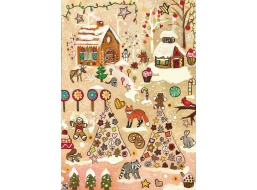 MAGNOLIA Puzzle Perníková ríša divov 1000 dielikov