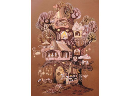 MAGNOLIA Puzzle Továreň na sladkosti 1000 dielikov