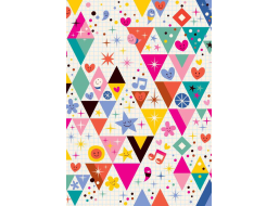 YAZZ Puzzle Zábavné trojuholníky 1000 dielikov