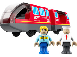 2Kids Toys Elektrický mestský vlak červený