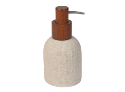 Sapho CRAFT dávkovač mydla na postavenie, acacia/béžová 8566