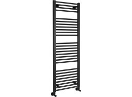Aqualine DIRECT vykurovacie teleso s bočným pripojením 450x1320mm, čierna mat ILR34B
