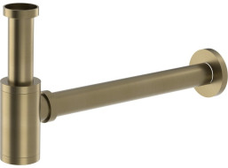 Sapho Umývadlový sifón 5/4", odpad 32mm, okrúhly, zlato mat SI51G