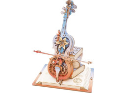 RoboTime 3D skladačka hracej skrinky Kúzelné violončelo (mechanický pohon)