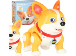 Interaktívny robot pes Corgi so svetlom a zvukom