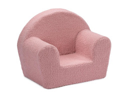 Detské kresielko MINI bouclé - ružové
