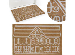 Rohožka GINGER BREAD HOUSE 50x80 cm - prírodná