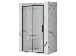 Sprchové dvere MAXMAX Rea RAPID slide 160 cm - čierne