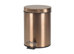 Sapho X-ROUND COPPER odpadkový kôš 3l, meď mat XJ011PG