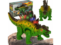 Pohyblivý dinosaurus Stegosaurus so zvukmi a svetlom