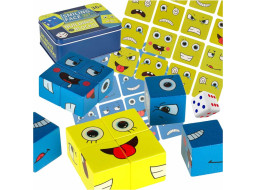 Montessori kreatívne bloky - Výrazy tváre