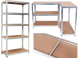 Policový regál CONOR 180x90x30 cm - nosnosť 875 kg