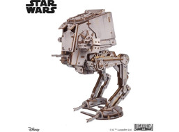 Ugears 3D drevená mechanická skladačka Star Wars AT-ST kráčadlo