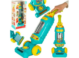 Interaktívny vysávač pre deti so zvukom - tyrkysový