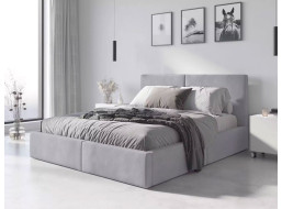 Čalúnená posteľ HILTON - 200x140 cm - šedá
