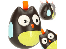 Zmyslová hojdacia sova - hnedá