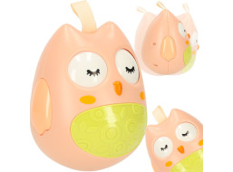 Zmyslová hojdacia sova - ružová