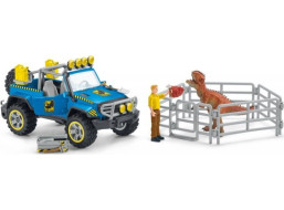 SCHLEICH Dinosaurs® 41464 Terénne vozidlo s výbehom pre dinosaura