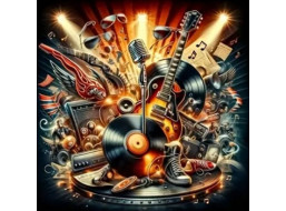NORIMPEX Diamantové maľovanie Hudobná inšpirácia 30x40cm