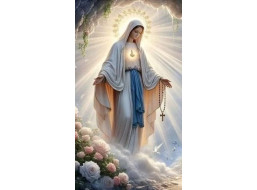 NORIMPEX Diamantové maľovanie Bábika Mária 30x40cm