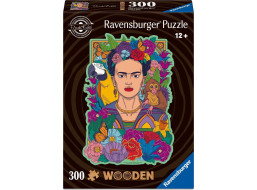 RAVENSBURGER Drevené obrysové puzzle Frida Kahlo 300 dielikov