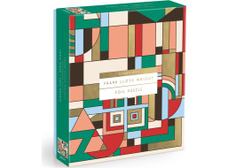 GALISON Metalické puzzle Frank Lloyd Wright: Decembrové darčeky 1000 dielikov