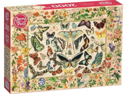 CHERRY PAZZI Puzzle Botanický svet 2000 dielikov