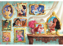 CLEMENTONI Puzzle Disney princeznej: Obrazová galéria 1000 dielikov