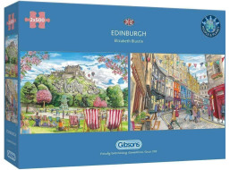 GIBSONS Puzzle Edinburgh 2x500 dielikov