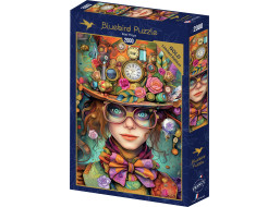 BLUEBIRD Puzzle Gold Edition (zlatá edícia) Bláznivý klobúk 2000 dielikov