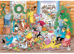 JUMBO Puzzle JvH Vlnené vianončné sviatky 500 dielikov