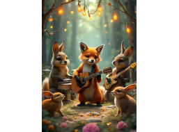 BLUEBIRD Puzzle Lesný koncert 300 dielikov