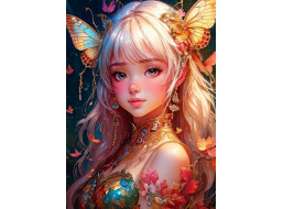 BLUEBIRD Puzzle Motýlie dievča 300 dielikov