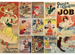 GRAFIKA Puzzle Plagáty Georgesa Meuniera 2000 dielikov