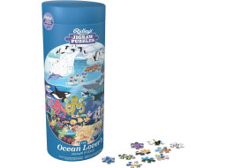 RIDLEY'S GAMES Okrúhle puzzle Pre milovníkov oceánov 1000 dielikov