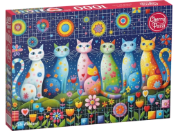 CHERRY PAZZI Puzzle Roztomilé mačky 1000 dielikov