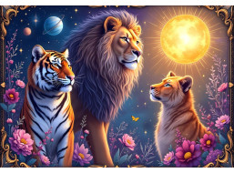 ALIPSON Puzzle Šelmí vesmír 1000 dielikov