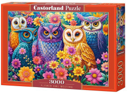 CASTORLAND Puzzle Sovie stretnutie v kvetoch 3000 dielikov