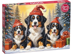 CHERRY PAZZI Puzzle Šteňatá na dovolenke 1000 dielikov