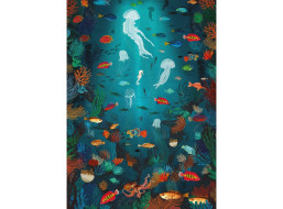 GIBSONS Puzzle The Art File: Podvodný svet 1000 dielikov